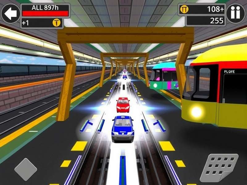 Subway Blitz Ace Gameplay Screenshot